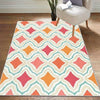 [+830g Per Square Meter + Anti-Slip Dot Plastic Base] Rectangular Carpet High-Definition Pattern Printing Double Lock Edge Bathroom Game Room Living Room Bedroom Area Rug 1 Piece Colorful Dot Carpet, Cartoon Printed Mat, Large Game Carpet